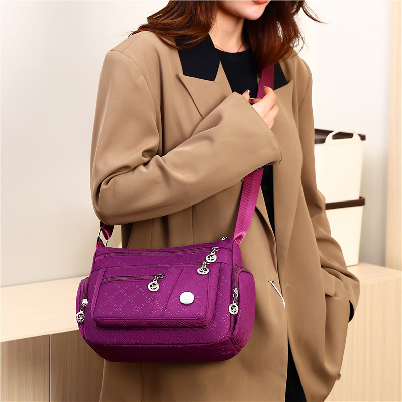 Women's Crossbody Bag 2025 New Large Canvas Shoulder Bag Street Style
