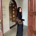 MBH Retro Matte Leather Shoulder Baguette Bag for Women